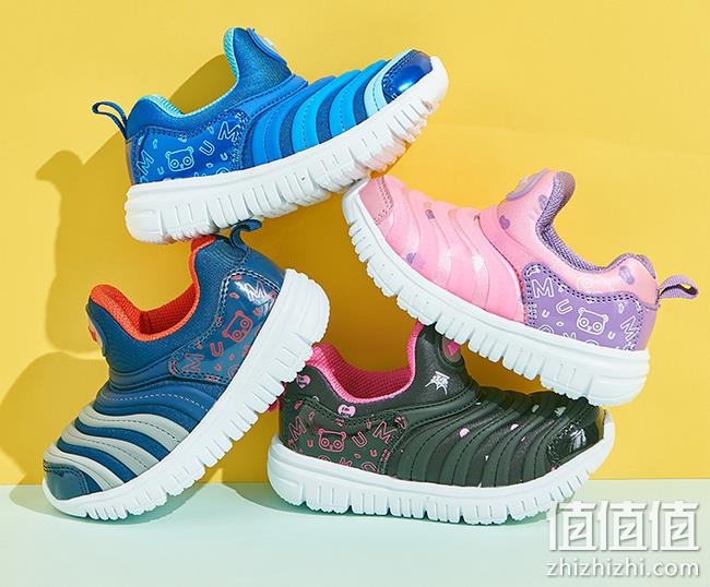 轻便+透气+耐磨：木木屋 儿童毛毛虫童鞋 券后39.9元包邮 值值值-买手聚集的地方