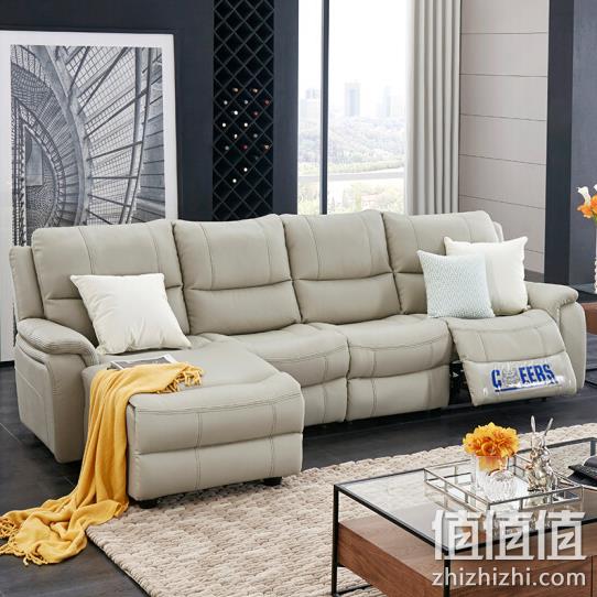 1日0点：宠物不会抓坏！CHEERS 芝华仕 5756 头等舱科技布功能沙发 5839元包邮（长期8599元） 值值值-买手聚集的地方