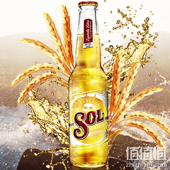 喜力旗下 SOL 苏尔 墨西哥风味 啤酒330mlx24瓶 119元（天猫168元） 值值值-买手聚集的地方