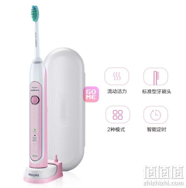 PHILIPS 飞利浦 Sonicare HX6730 声波电动牙刷 295元包邮（京东券后339元） 值值值-买手聚集的地方