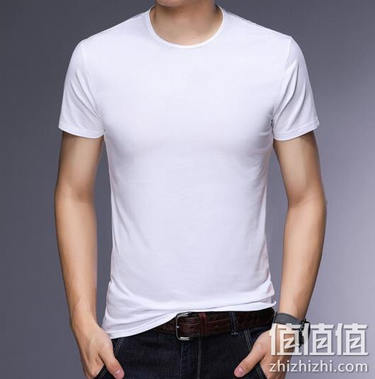白菜价 巴努 男士圆领短袖T恤  多色可选 券后29元包邮（长期79元） 值值值-买手聚集的地方