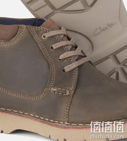 Clarks其乐 Vargo Mid 男款高帮德比鞋 50.7英镑约¥450(原价65英镑) 值值值-买手聚集的地方