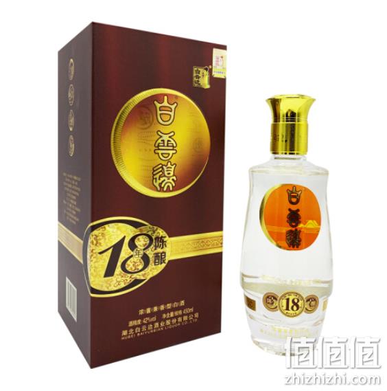 白云边 18年陈酿 42度 浓酱兼香型 白酒 450ml 199元、可叠加全品券 值值值-买手聚集的地方