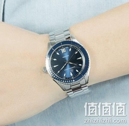 Hamilton 汉密尔顿 Jazzmaster Seaview 爵士海洋系列 银蓝色女士气质腕表 H37451141 309.4美元约¥2074 值值值-买手聚集的地方