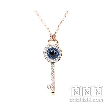 SWAROVSKI 施华洛世奇 DUO EVIL EYE 恶魔之眼钥匙项链 双重优惠459元包邮（天猫569元） 值值值-买手聚集的地方