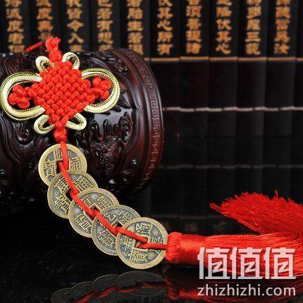 艺诚轩 红色中国结五帝钱 挂件 券后6.9元包邮 值值值-买手聚集的地方