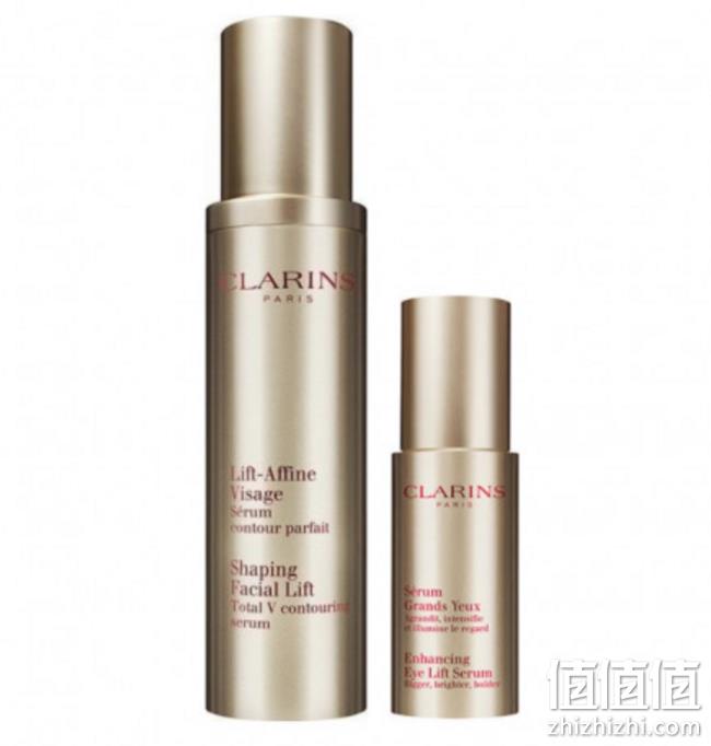 CLARINS 娇韵诗 纤颜紧致精华套装（V脸精华50ml+眼部精华15ml） 68.06英镑约601（天猫V脸精华620元） 值值值-买手聚集的地方