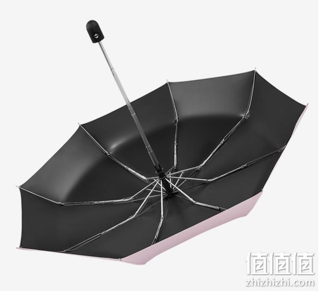 一键开合：黑橙 全自动晴雨伞 券后58元包邮（长期68元） 值值值-买手聚集的地方