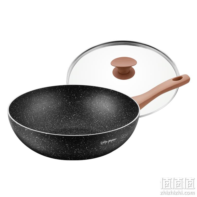 WMF代工厂！C＆M 卡特马克 麦饭石不粘煎锅 30cm 劵后88元包邮 值值值-买手聚集的地方