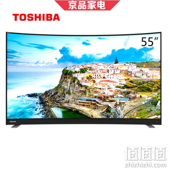 限地区：TOSHIBA 东芝 55U6780C 55英寸 4K 曲面 液晶电视 plus会员2688元包邮 值值值-买手聚集的地方