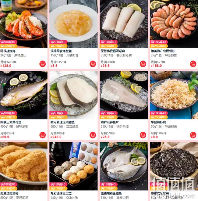 天猫超市 女王节 生鲜食品专场促销 满258-80元  爆款下单7折  波士顿龙虾99元/斤 值值值-买手聚集的地方