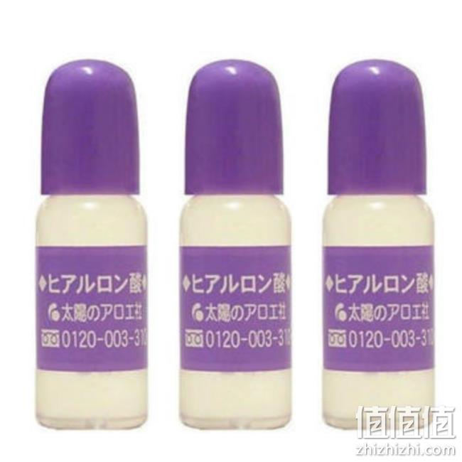 cosme大赏人气产品，太阳芦荟社 玻尿酸原液 10mlx3支 1345日元约¥82含税，可凑单包直邮 值值值-买手聚集的地方