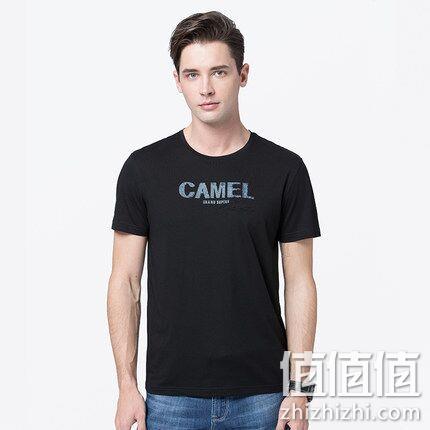 莱赛尔面料 Camel 骆驼 男士 短袖T恤 券后58元包邮（吊牌价113元） 值值值-买手聚集的地方