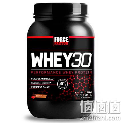每45g含30g蛋白！美国原装进口，ForceFactor 乳清蛋白粉 1210g 219元（之前推荐239元） 值值值-买手聚集的地方