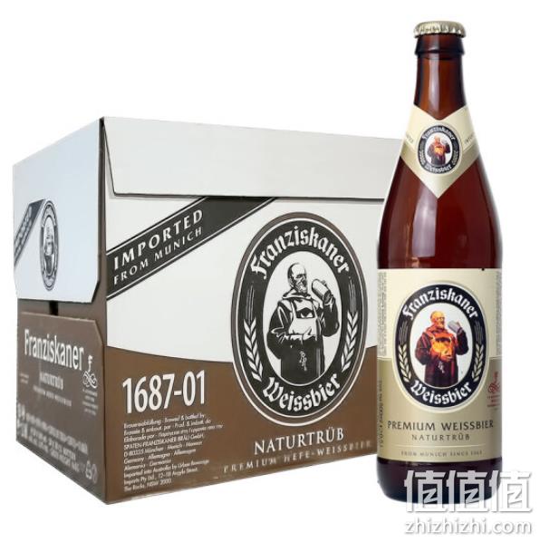 Franziskaner 范佳乐 小麦啤酒 500ml*20瓶 145元（盒马15.8元每瓶） 值值值-买手聚集的地方