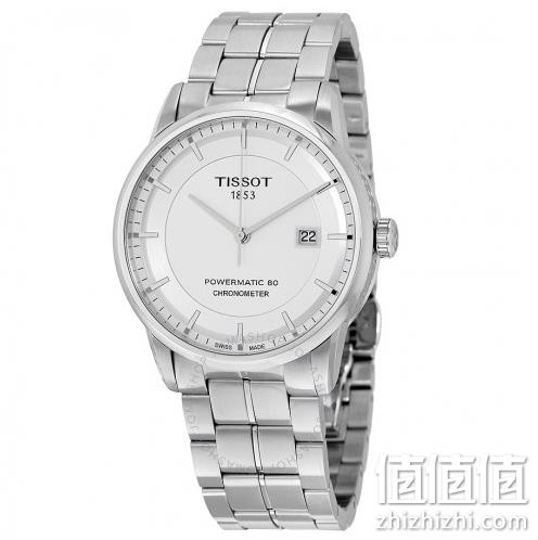 TISSOT 天梭 T-Classic Luxury系列 T086.408.11.031.00 男士机械腕表 349美元约￥2427 值值值-买手聚集的地方