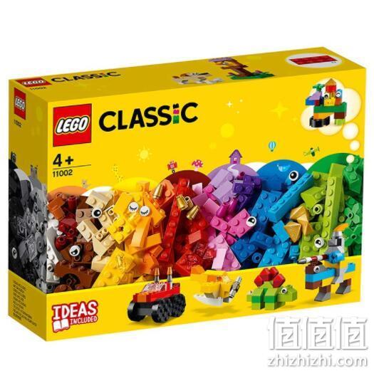 Prime会员、历史低价： LEGO乐高 Classic经典创意系列 11002 基础积木套装 129.1元包邮（京东229元） 值值值-买手聚集的地方