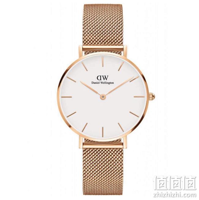大白菜！Daniel Wellington 丹尼尔惠灵顿 DW00100161 女士时尚手表 359元包邮（京东1340元） 值值值-买手聚集的地方