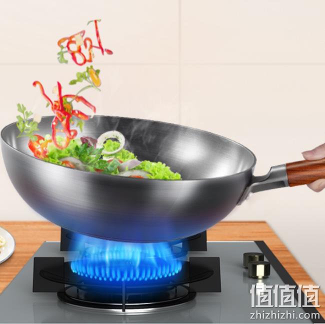 氮化不生锈，美的 32cm 精铁 炒锅 59元包邮（专柜99元） 值值值-买手聚集的地方