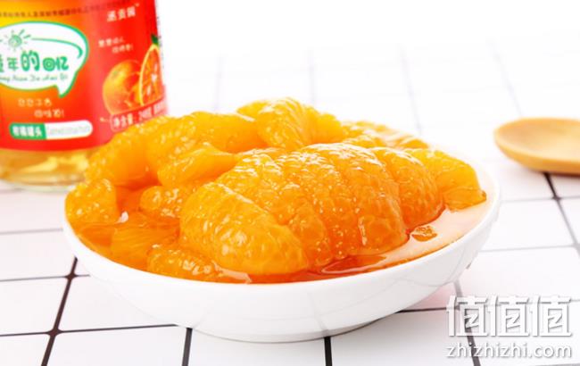无色素防腐剂，丞贡园 糖水橘子罐头 248gX6罐 券后17.9元包邮 值值值-买手聚集的地方