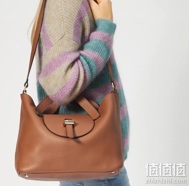 Meli Melo Thela 女士中号棕色托特包 346.5英镑约¥3044（京东3984元） 值值值-买手聚集的地方