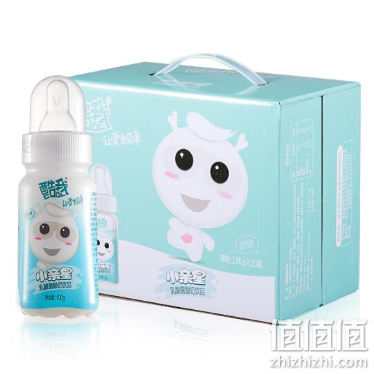 酷我 小亲星儿童乳酸菌饮品 100gx20瓶 券后39元包邮 值值值-买手聚集的地方
