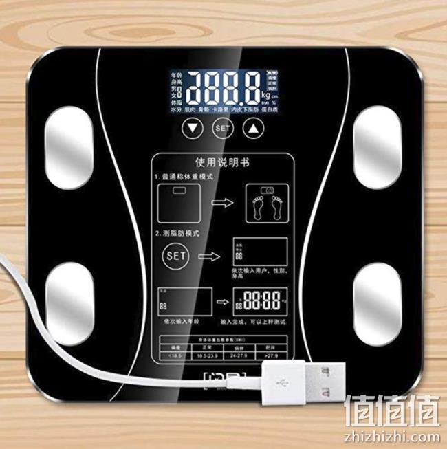 榕力 家用多功能触屏体重秤 秒杀价69元(长期109元) 值值值-买手聚集的地方