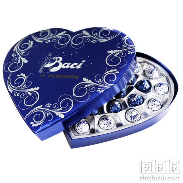 意大利国宝品牌 Baci 芭喜 27颗 榛仁巧克力 心形礼盒 386g 79元（专柜198元） 值值值-买手聚集的地方