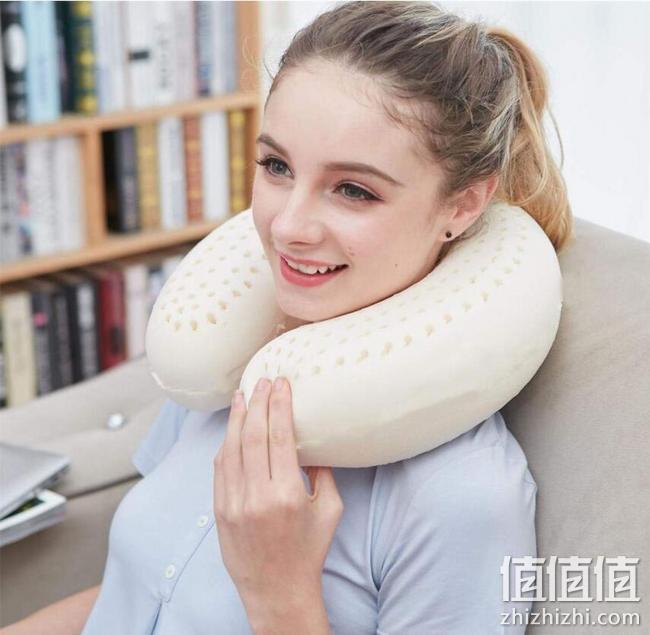 kavar 米良品 天然泰国乳胶U型枕 58元包邮 值值值-买手聚集的地方