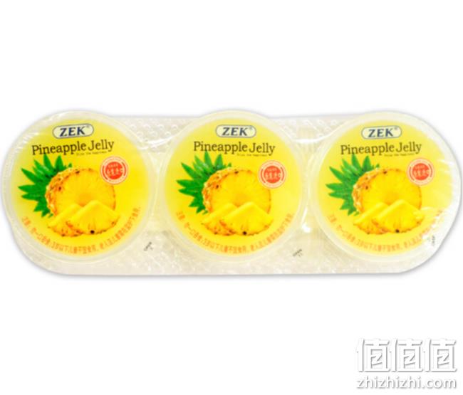 马来西亚原装进口，ZEK 果肉布丁 凤梨味 255g 3杯 6.9元，可满99-50 值值值-买手聚集的地方