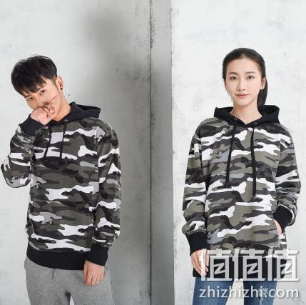 28日0点、M码：网易严选 情侣款 迷彩连帽套头衫 61.5元（吊牌价129元） 值值值-买手聚集的地方