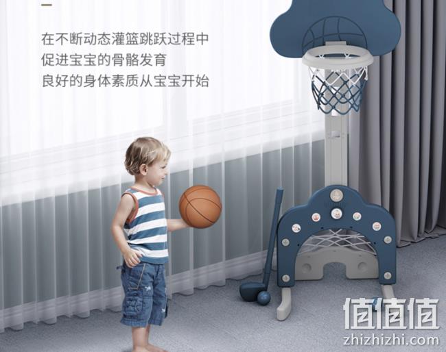 篮球+足球+高尔夫，贝易 多功能 篮球架 券后188元包邮（专柜478元） 值值值-买手聚集的地方