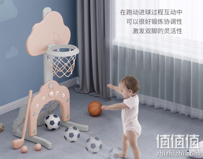篮球+足球+高尔夫，贝易 多功能 篮球架 券后188元包邮（专柜478元） 值值值-买手聚集的地方