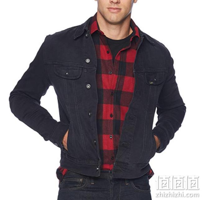 尺码齐全，Lee 男士牛仔夹克 prime会员到手约281.8元起到手 值值值-买手聚集的地方