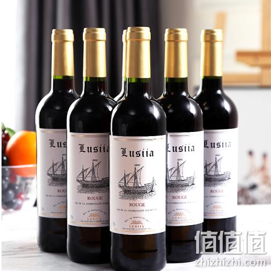 新低！法国原瓶进口 ，罗希亚干红葡萄酒750ml x6支 券后99元包邮（之前爆料199元） 值值值-买手聚集的地方