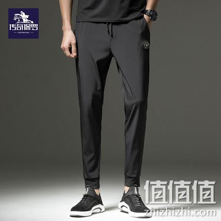 小编实测好评，传奇保罗 男士束脚九分哈伦裤 劵后35元包邮 值值值-买手聚集的地方