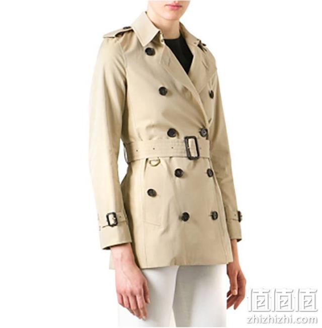 BURBERRY 博柏利 女士短款经典风衣外套 7391元包邮（之前推荐7899元） 值值值-买手聚集的地方