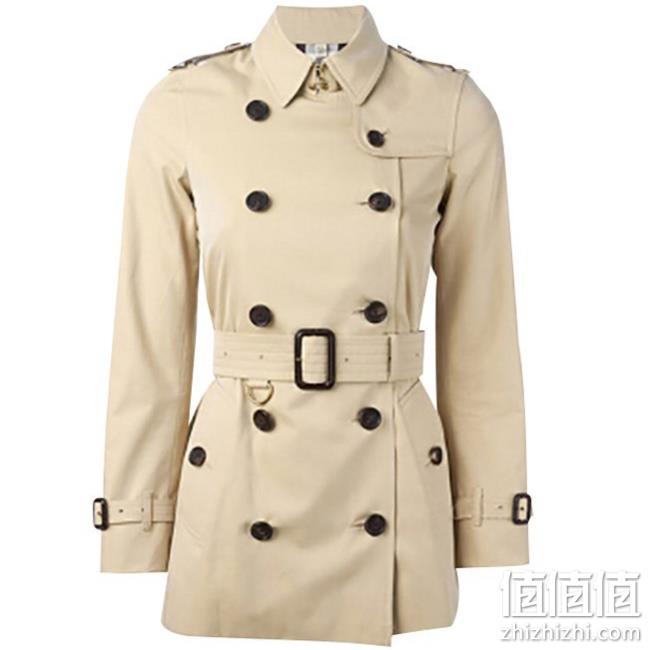 BURBERRY 博柏利 女士短款经典风衣外套 7391元包邮（之前推荐7899元） 值值值-买手聚集的地方