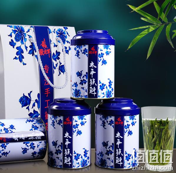 一级等级，徽将军 黄山太平猴魁罐装 50g 券后19.9元包邮 值值值-买手聚集的地方