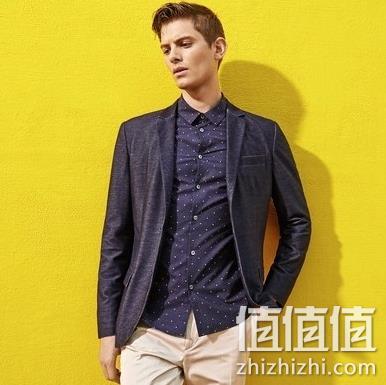 JACK JONES 杰克琼斯 217108506 男士翻领西服 710元券后89元包邮 值值值-买手聚集的地方