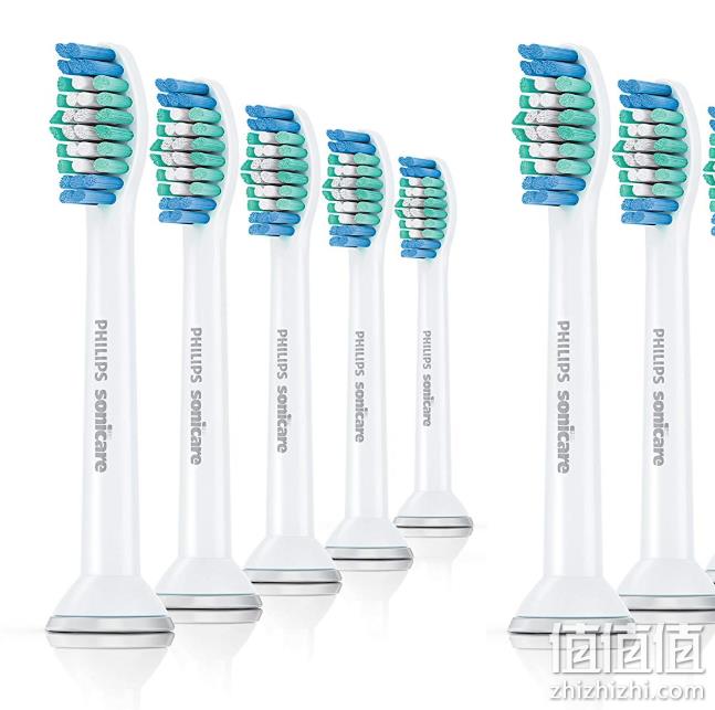 3倍差价！10支装 Philips 飞利浦  标准电动牙刷头  HX6010/30 Prime会员直邮到手175元（天猫旗舰店349元6支） 值值值-买手聚集的地方