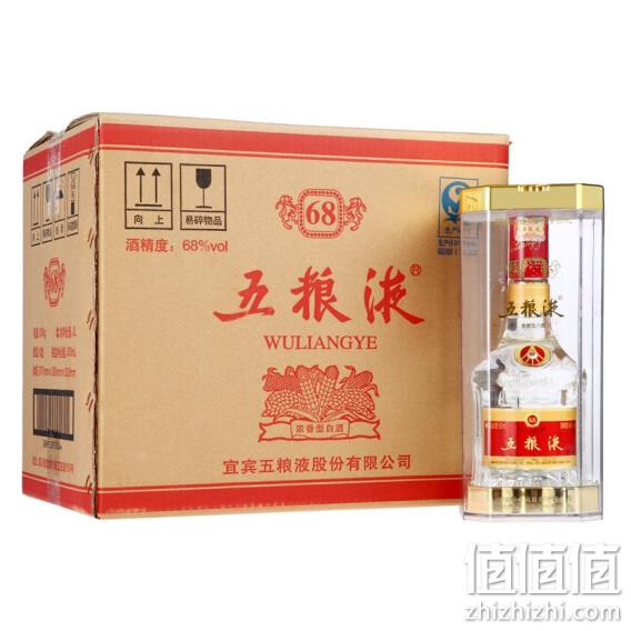 限plus会员：五粮液 浓香型68度 500mlx6瓶 4399元包邮 值值值-买手聚集的地方