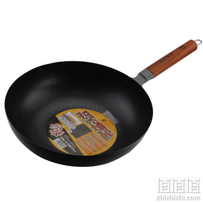 1倍差价：Pearl Life 珍珠生活 凹凸铁炒锅30cm h-2557 秒杀价299元（天猫718元） 值值值-买手聚集的地方