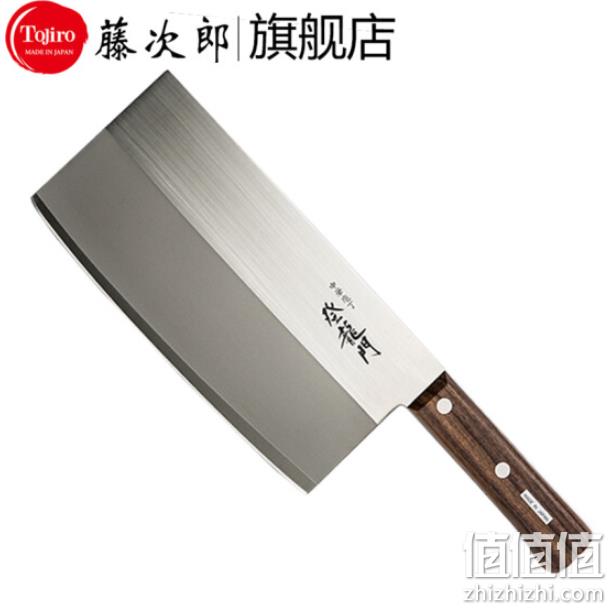 日本十大刀具品牌，Tojiro 藤次郎 登龙门不锈钢菜刀 FG-68 双重优惠159元包邮 值值值-买手聚集的地方