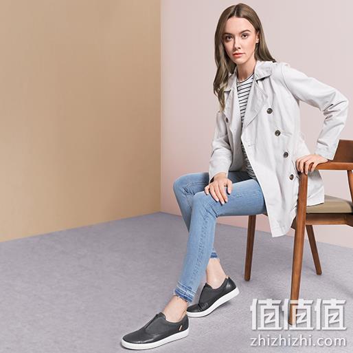 限尺码，ECCO 爱步 Soft 7 柔酷7号 女士真皮一脚蹬休闲鞋 prime会员直邮到手370元（天猫1369元） 值值值-买手聚集的地方