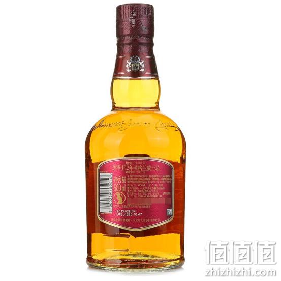 Chivas Regal 芝华士 12年威士忌 40度 500ml 98元包邮 值值值-买手聚集的地方