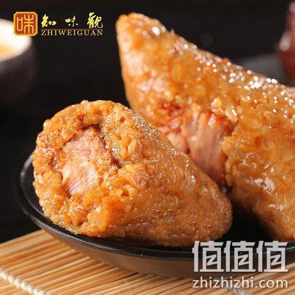 中华老字号，知味观 鲜肉粽140gx10只 券后34.9元包邮（专柜60元） 值值值-买手聚集的地方