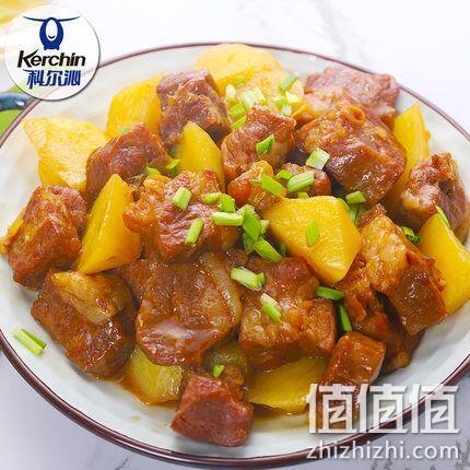 降10元！3斤 科尔沁 内蒙精品肥牛块 89.9元包邮，合33元/斤 值值值-买手聚集的地方