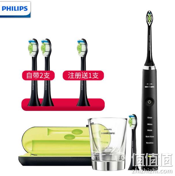 Philips 飞利浦 黑钻 电动牙刷 HX9352/04 809元（京东1399元） 值值值-买手聚集的地方