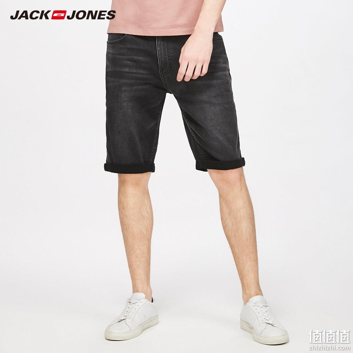 JACK JONES 杰克琼斯 2181S3507 男士牛仔短裤 券后119元包邮（原价399元） 值值值-买手聚集的地方